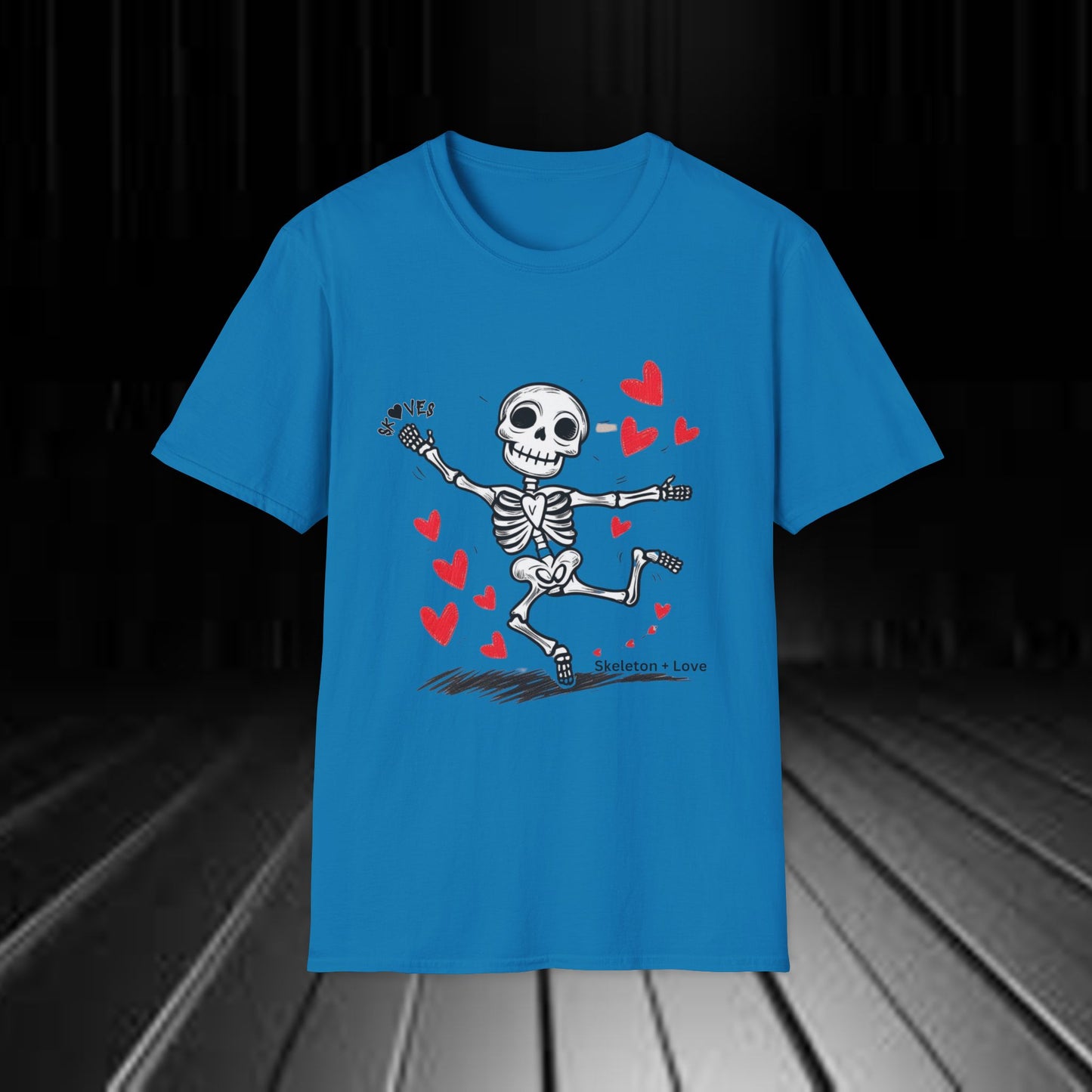 Funny Valentine Skeleton Unisex T-Shirt