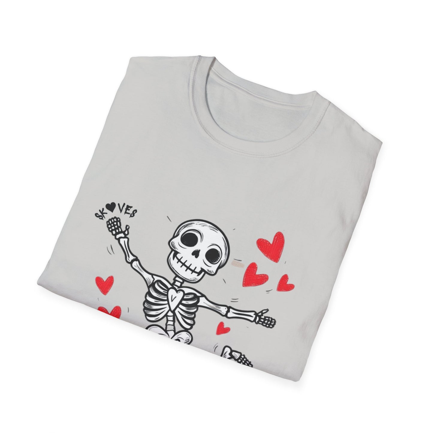 Funny Valentine Skeleton Unisex T-Shirt