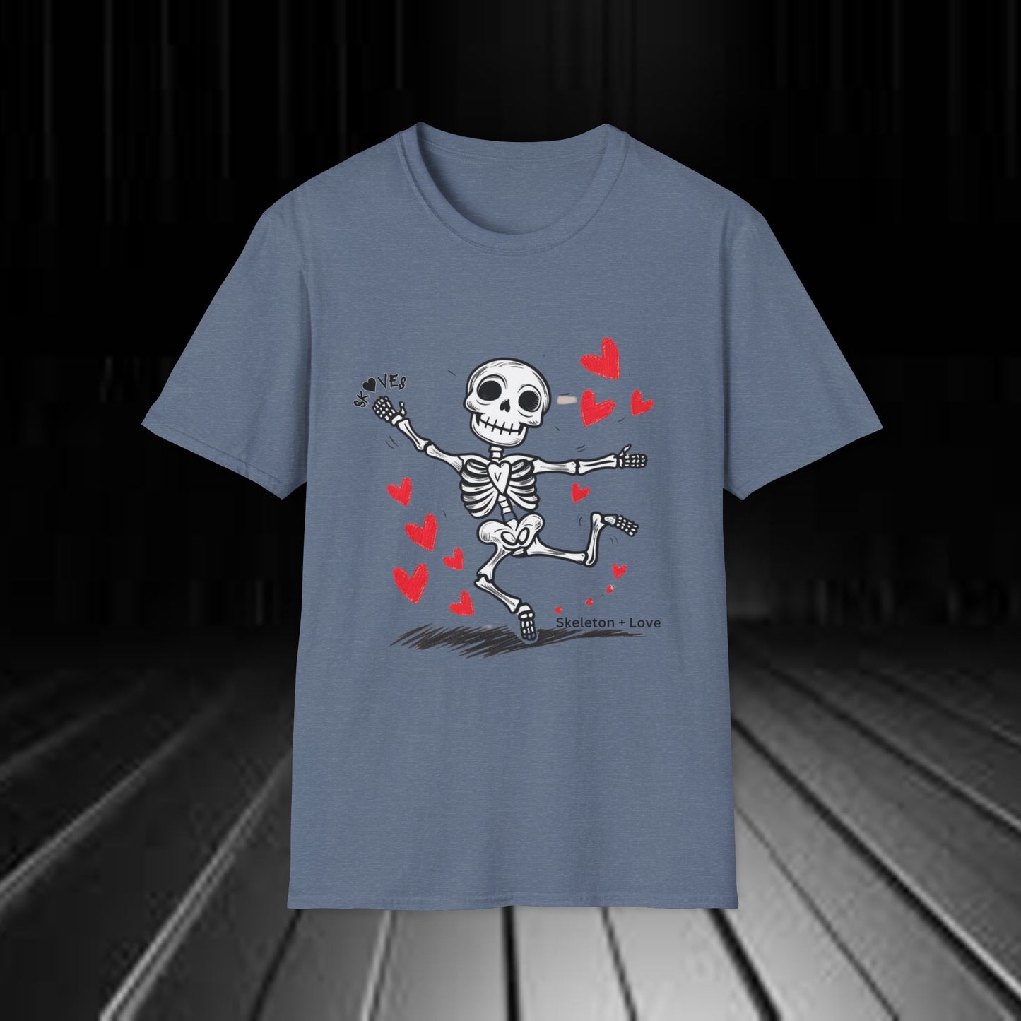 Funny Valentine Skeleton Unisex T-Shirt