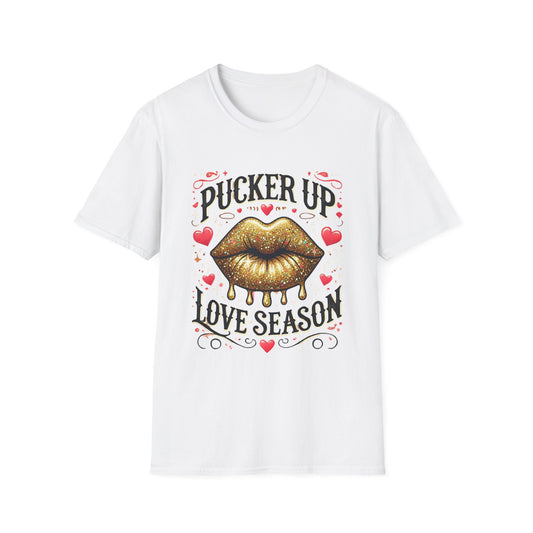 Valentine's Day Unisex T-Shirt - Pucker Up Season