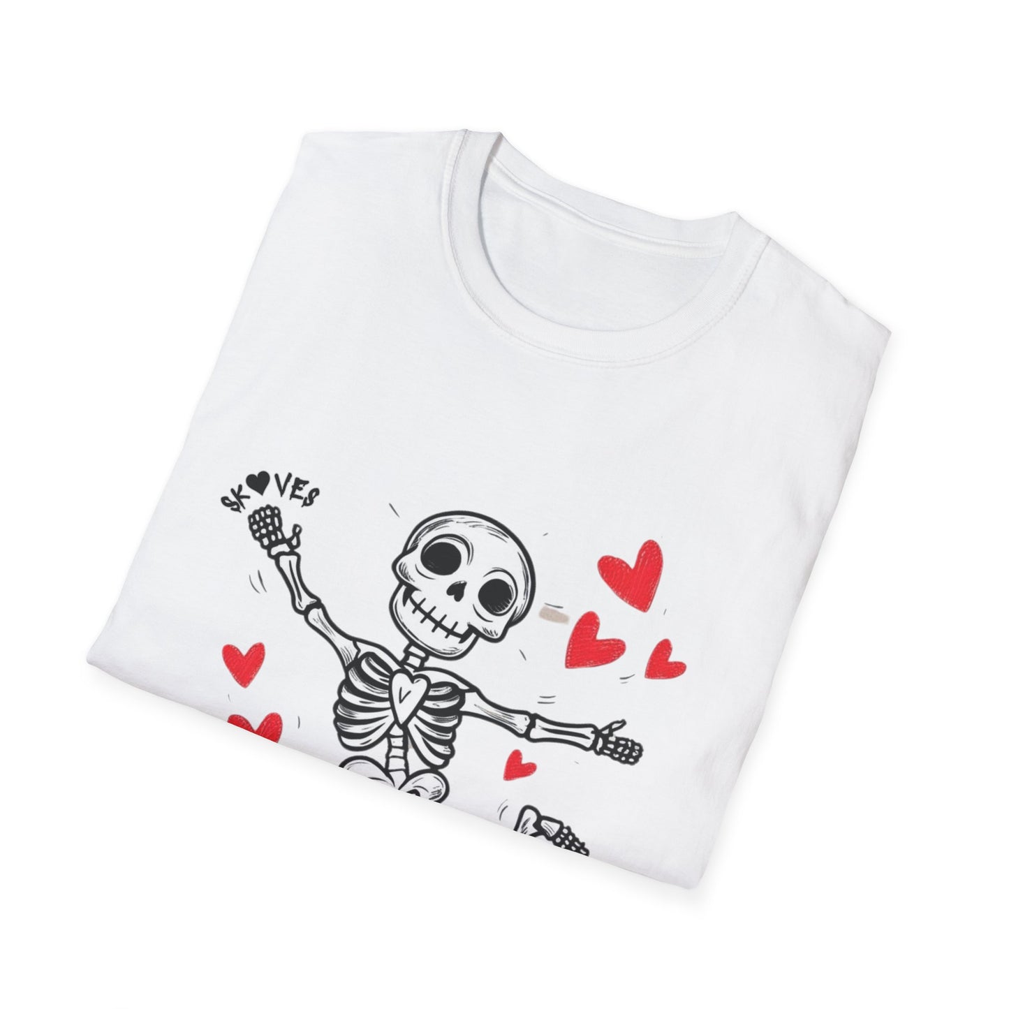 Funny Valentine Skeleton Unisex T-Shirt