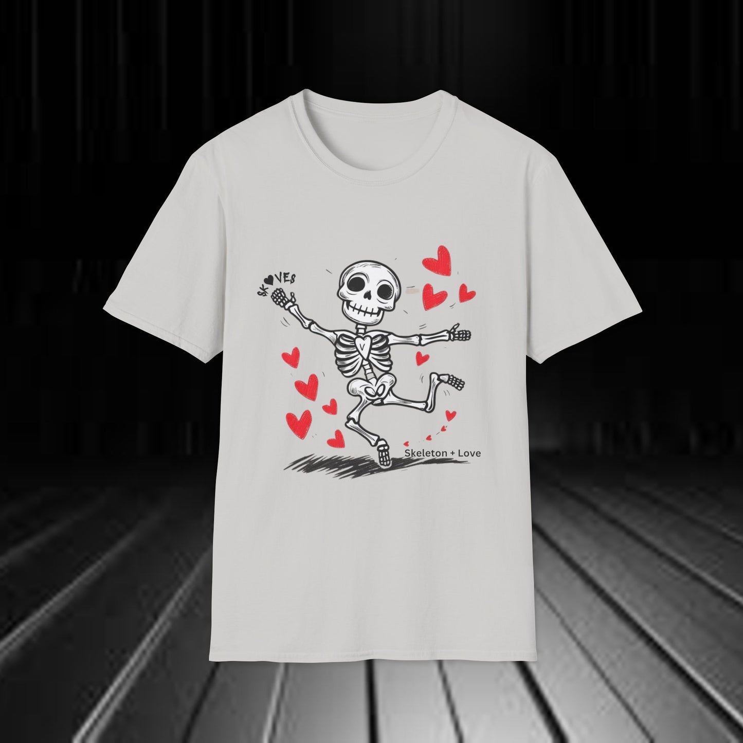 Funny Valentine Skeleton Unisex T-Shirt