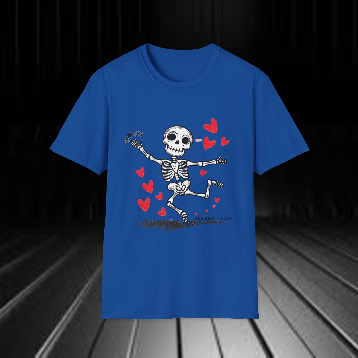 Funny Valentine Skeleton Unisex T-Shirt