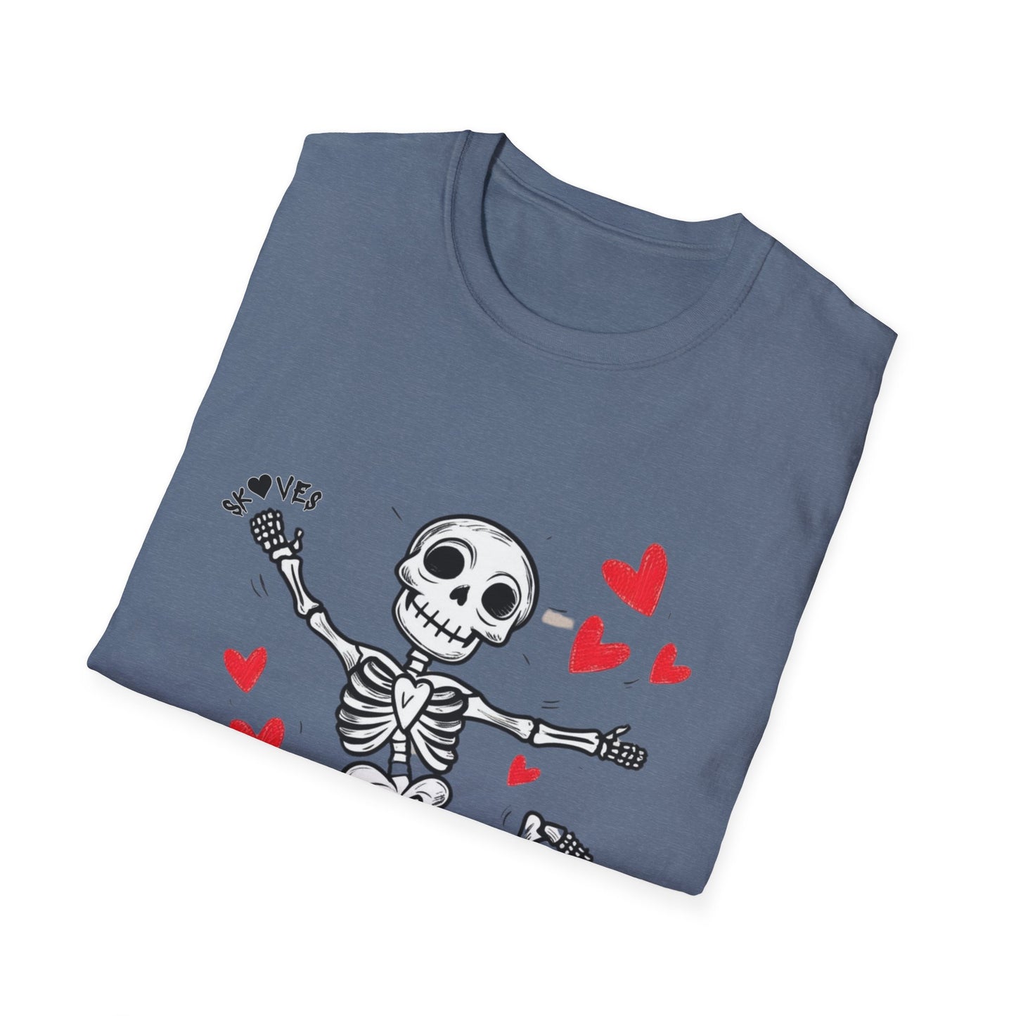 Funny Valentine Skeleton Unisex T-Shirt